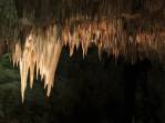 Formações no salão principal da caverna em Carlsbad Caverns National Park, no sul do Novo México, nos Estados Unidos